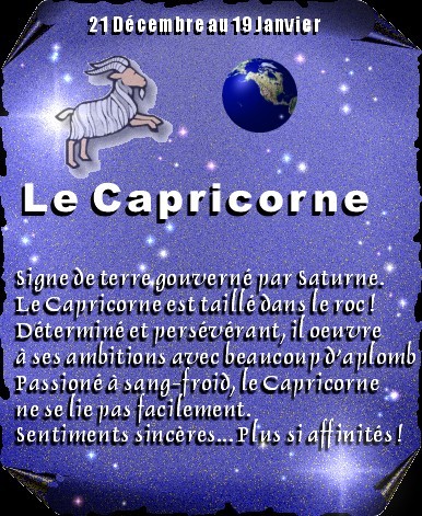 capricorne