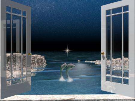  Le Dauphin des eaux bleues