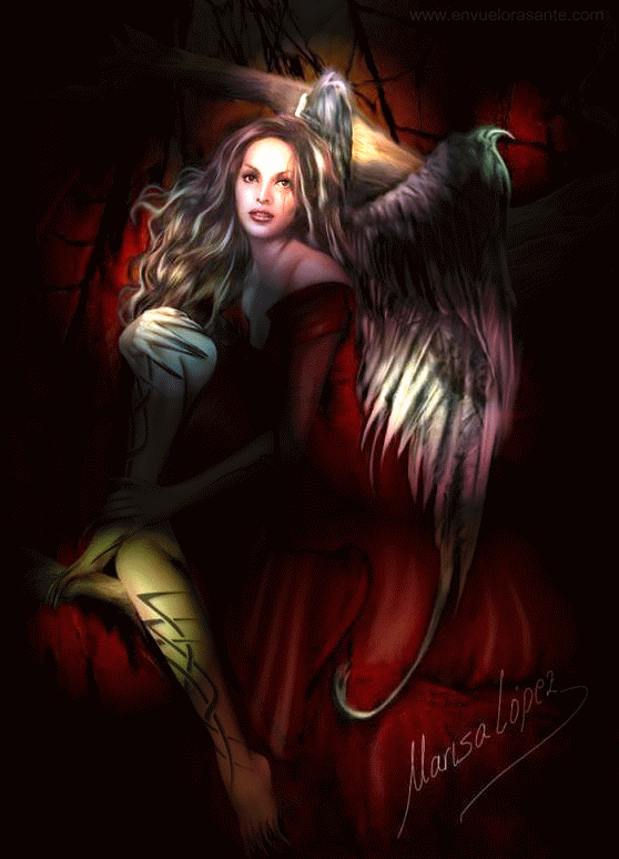 Ange de lumi&egrave;re