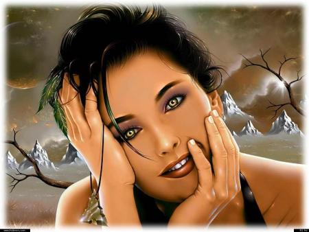 Un trait bleu dans la nuit