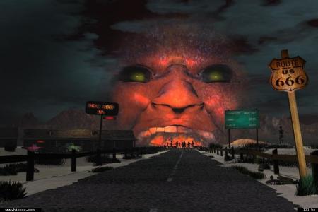 Les oiseaux qui survolent l�horizon