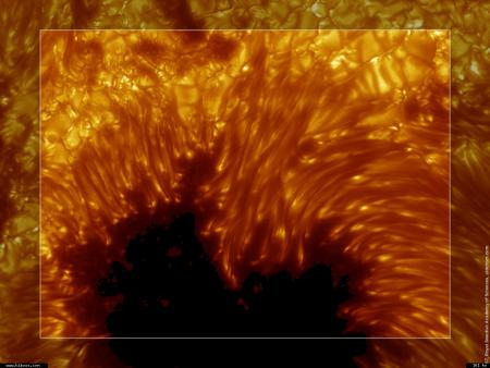 Si vous pouviez survoler le Soleil &agrave; quelque 350 000 kilom&egrave;tres de sa photosph&egrave;re