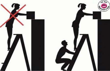 au travail