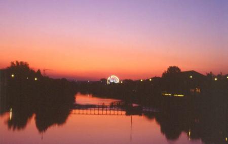 coucher de soleil