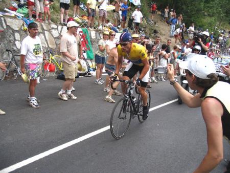 tour de france 2005 Lance_Armstrong dans l'alpe d'huez