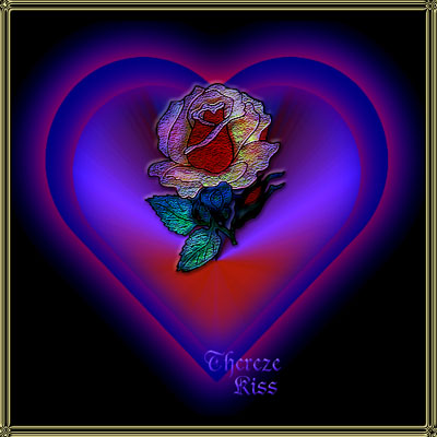 cette rose est dedier a une amie  tres chere